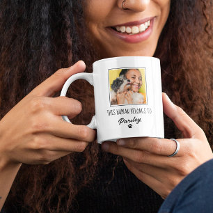Witzig dieser Mensch gehört zum Foto Kaffeetasse