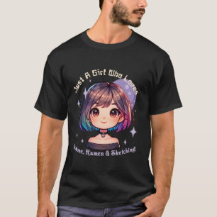 witzig ein niedliches Mädchen Emotion Lächeln für T-Shirt