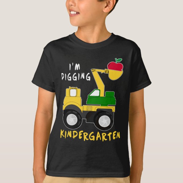 Witzig, ich gräbe den Kindergarten T-Shirt (Vorderseite)