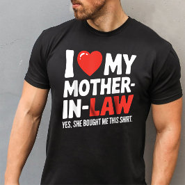 Witzig, ich Liebe meine Mutter im Recht sie hat da T-Shirt