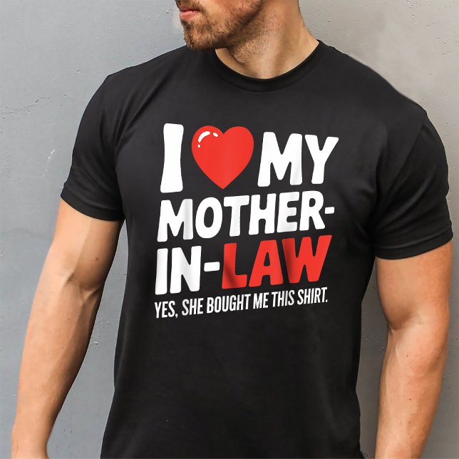 Witzig, ich Liebe meine Mutter im Recht sie hat da T-Shirt (Von Creator hochgeladen)