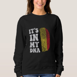 Witzig ist es in meiner DNS Belgien-Flagge Fingerp Sweatshirt