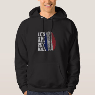 Witzig ist es in meiner DNS Frankreich-Flagge Fing Hoodie