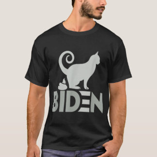 witzig My Cat Hates jow Biden I Liebe My Cat Anti T-Shirt