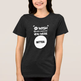 witzig, Redewendungen, Leben Frauen Spaß Geek Tren Tri-Blend Shirt