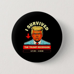 Witzig überlebte ich die Trump-Rezession vom 7. - Button