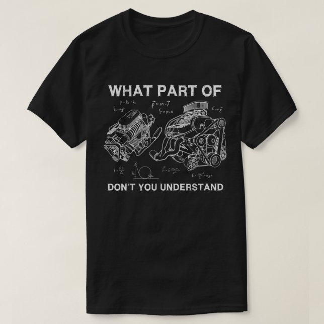 Witzig, was für ein Teil von Ihnen versteht mich n T-Shirt (Design vorne)
