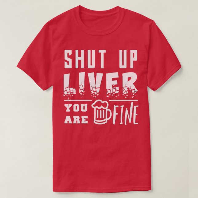 Witzig zum Trinken T-Shirt (Design vorne)