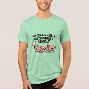 Witzige Ausdrücke Tri-Blend Shirt