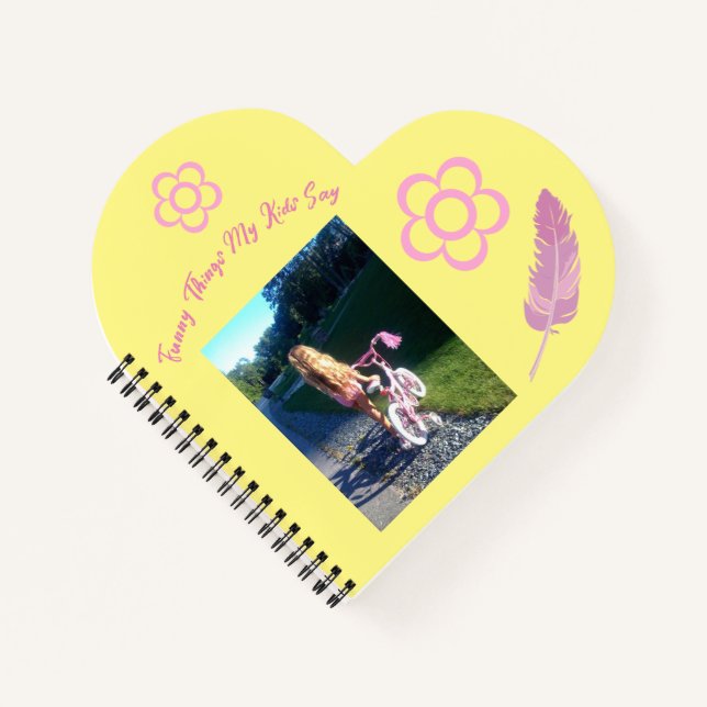 Witzige Dinge, die meine Kinder sagen, Niedliches  Notizbuch (Vorderseite)