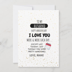 Witzige Ehefrau für den Spaß von Husband anlässlic