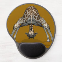 Witzige flexible Giraffe