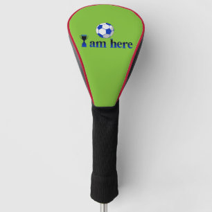 Witzige Fußballtasse - Ich bin hier Golf Headcover
