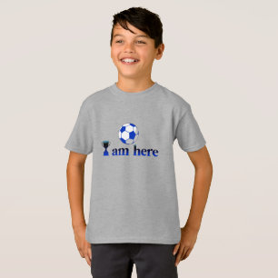 Witzige Fußballtasse - Ich bin hier T-Shirt
