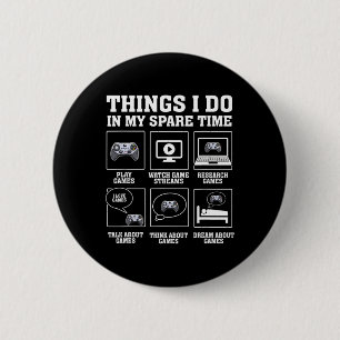 Witzige Gamer-Dinge, die ich in meiner Freizeit sp Button