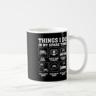 Witzige Gamer-Dinge, die ich in meiner Freizeit sp Kaffeetasse