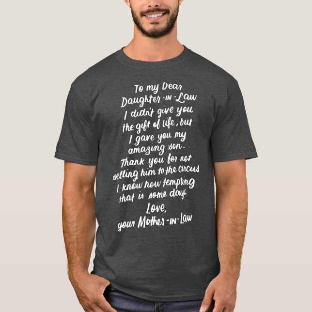 Witzige Geschenke für Tochter im Jura zu meinem li T-Shirt (Vorderseite)