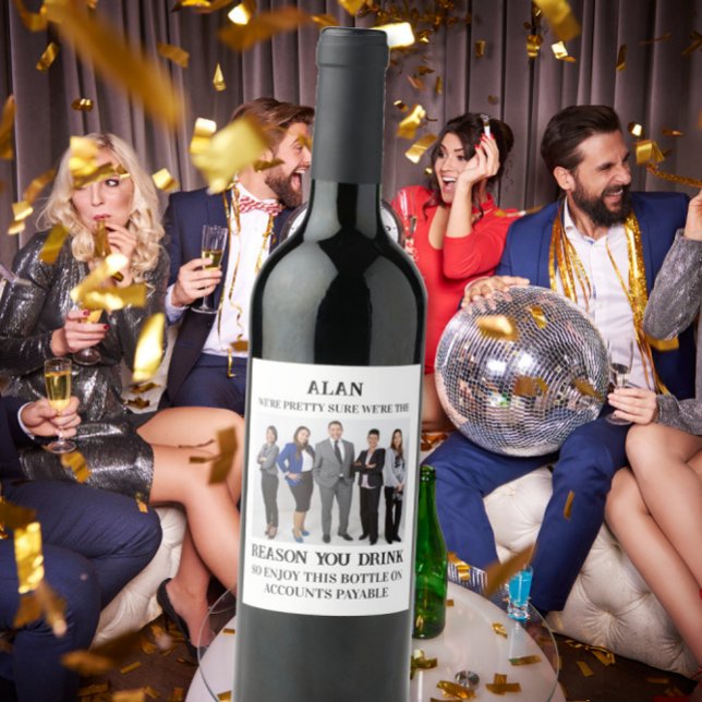 witzige Geschenkgutscheine für Boss aus den GRÜNDE Weinetikett (Von Creator hochgeladen)