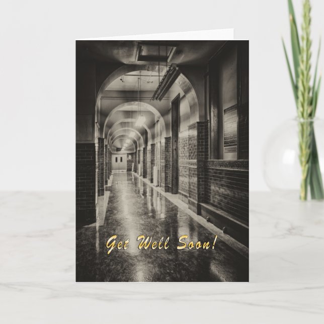 Witzige Grüße Karte (Vorderseite)