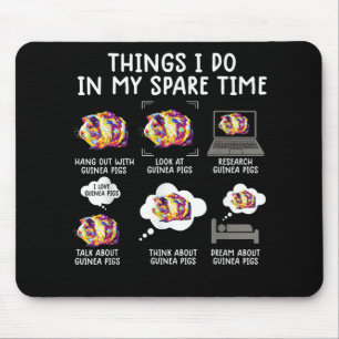 Witzige Guinea schwänzt Dinge, die ich in meiner  Mousepad