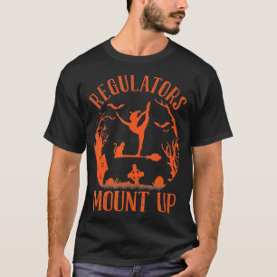 Witzige Halloween-Hexe, regatorischer Berg hoch (1 T-Shirt