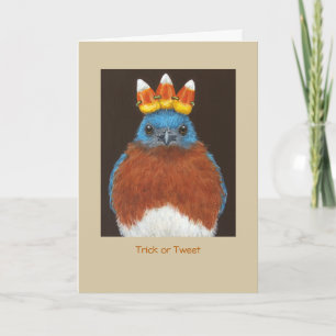 Witzige Halloween-Karte mit Bluebird Karte