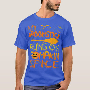 Witzige Halloween-Kostüme Mein Broomstick läuft au T-Shirt