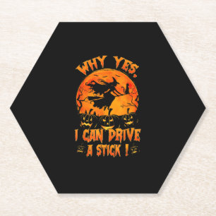 Witzige Halloween Witze Warum ja, ich kann eigentl Untersetzer