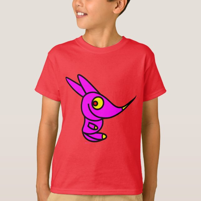witzige Hundemode für Kinder T-Shirt (Vorderseite)