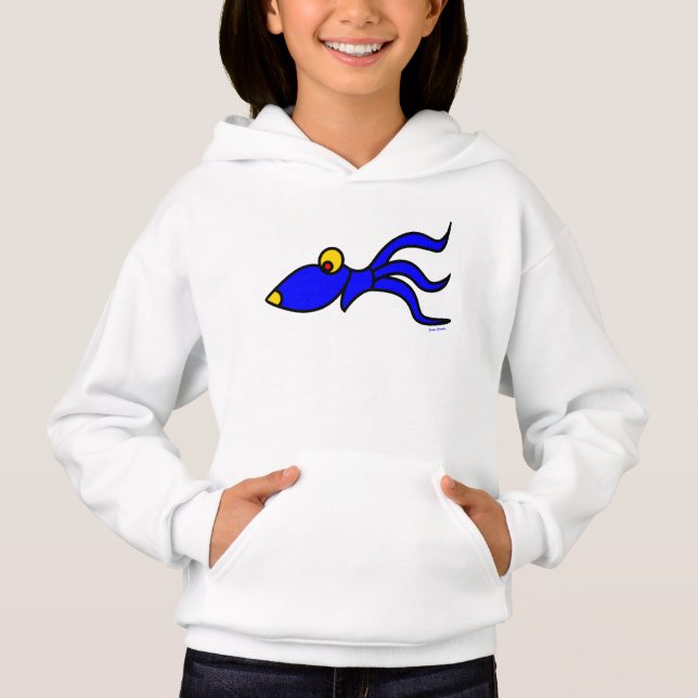 witzige Jangoerstellungstoows Hoodie (Vorderseite)