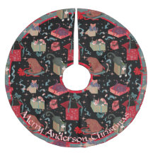 Witzige Katzen in Weihnachtskästen Personalisiert