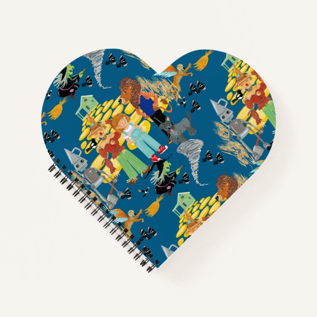 Witzige Kinderfiguren Notizbuch (Vorderseite)