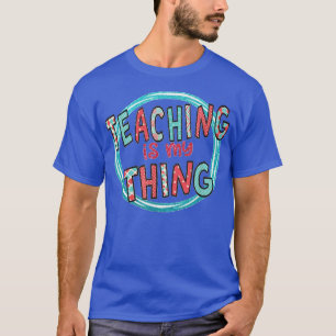 Witzige Lehre ist mein Ding zurück zum T-Shirt der