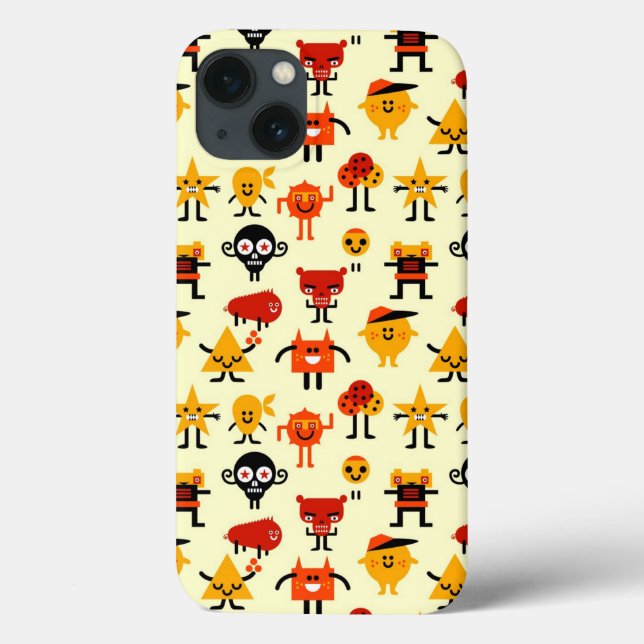 Witzige Monster Case-Mate iPhone Hülle (Rückseite)