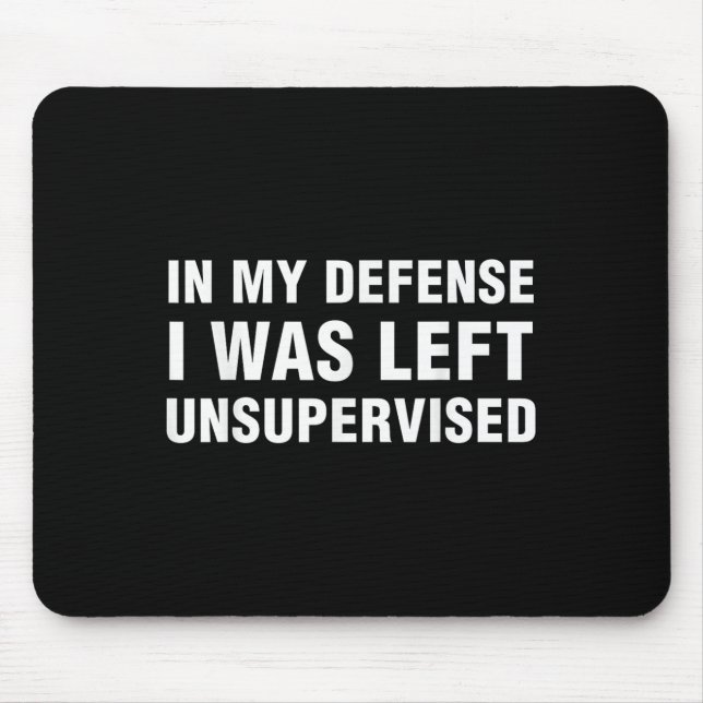 Witzige Shirts für Männer - sarkastisches T-Shirt  Mousepad (Vorne)