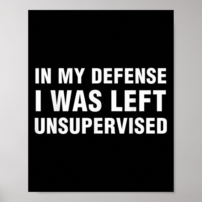 Witzige Shirts für Männer - sarkastisches T-Shirt  Poster (Vorne)