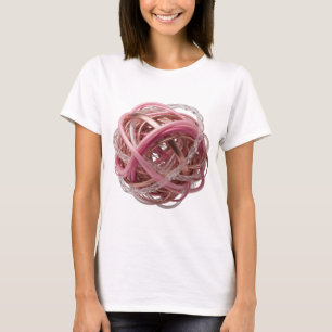 Witzige Silberne ABSTRACTE KUNST Moderne Gestaltun T-Shirt