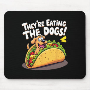 Witzige Trump sie essen die Hunde die Katzen die Mousepad