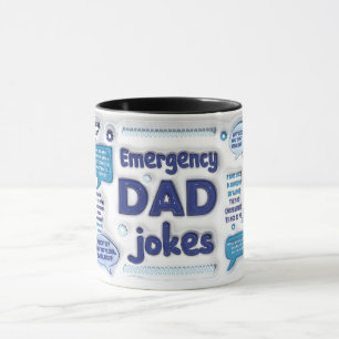 Witzige Vater-Witze/Vatertag Tasse