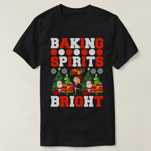 witzige Weihnachtsgeschenke Backbrille 2 T-Shirt (Design vorne)