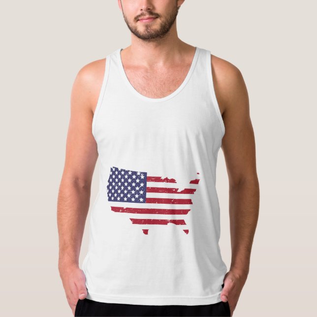 Witzigen Shirts - AMERIKA, F*CK YEAH! (Vorderseite)