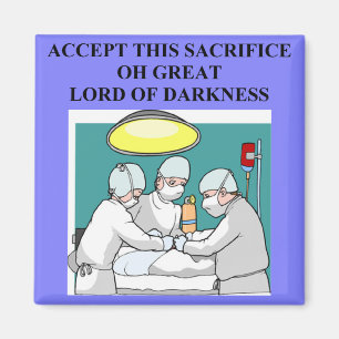 Witziger Arzt! Magnet