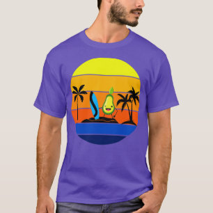 witziger Avocado surfing avocado Liebhaber Geschen T-Shirt