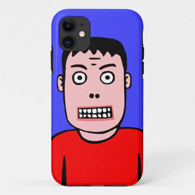 Witziger Charakter 01 Case-Mate iPhone Hülle (Rückseite)