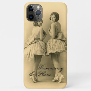 Witziger Fall Vintage Ballerinas Barely There Case-Mate iPhone Hülle