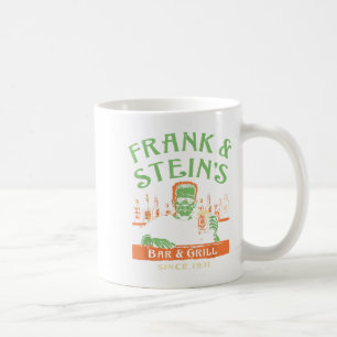 Witziger Halloween-Frank und Steins Bar Grill Kaffeetasse