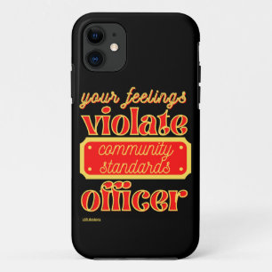 witziger iPhone 11-Fall "IHRE GEFÜHLE..." Case-Mate iPhone Hülle