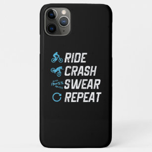 witziger Mountainbike-Crash-Sweet Case-Mate iPhone Hülle