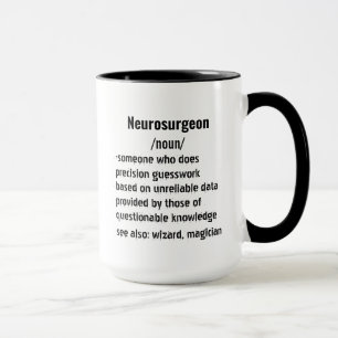witziger Neurochirurg - Geschenke für Männer Tasse