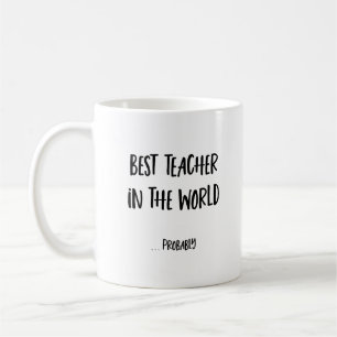 Witziger Schlamm für Lehrer Kaffeetasse
